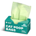 100 Large Compostable Unscented Cat Litter Bags N316