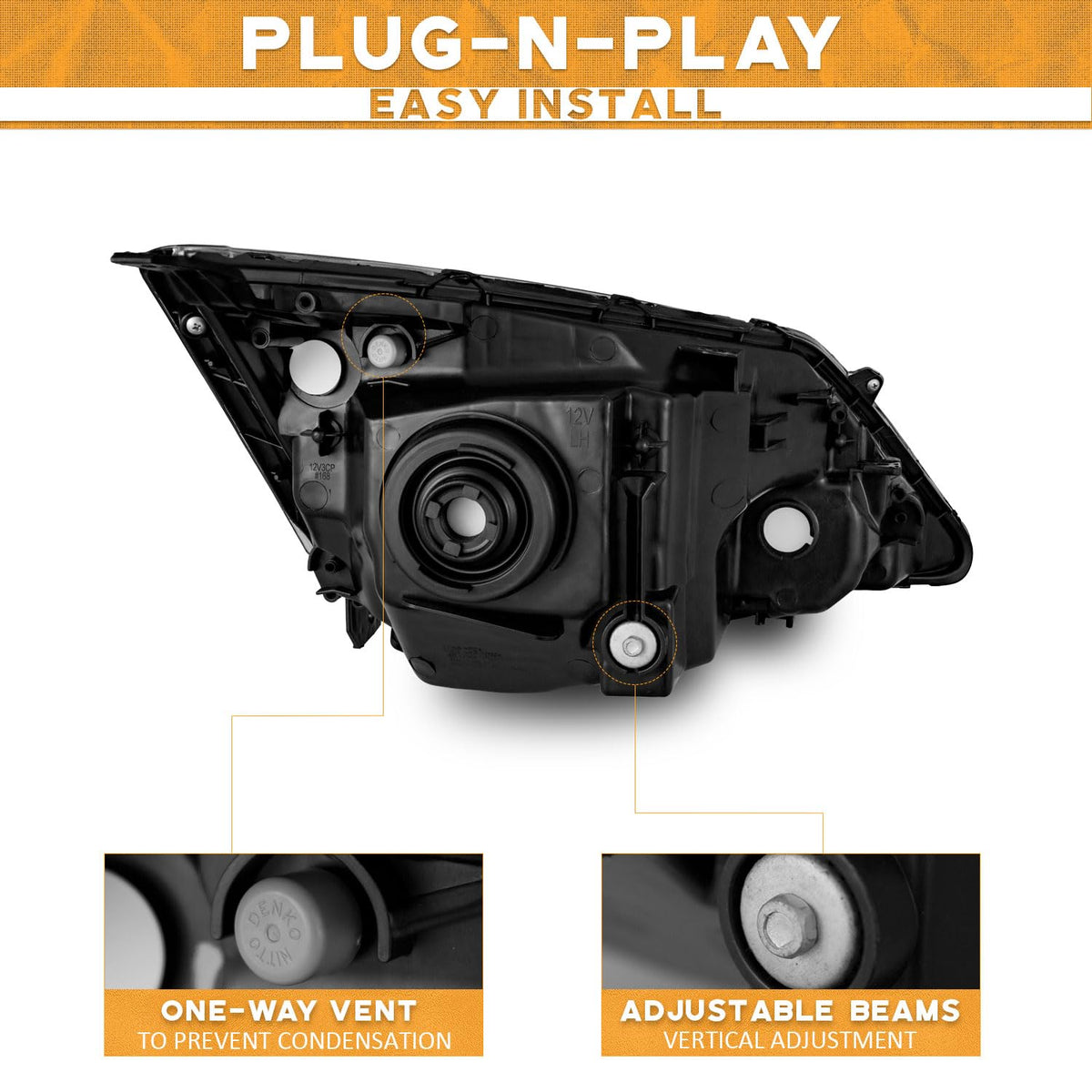 Headlights for Honda CR-V S13377