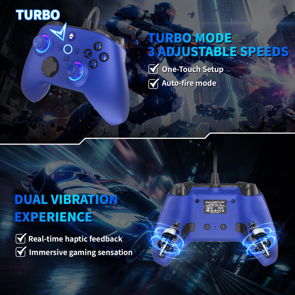 Wired Controller for Xbox One, Xbox Series X/S, Steam, PC B633768
