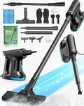 14-in-1 Lightweight Detachable Handheld Steam Mop Black H739766