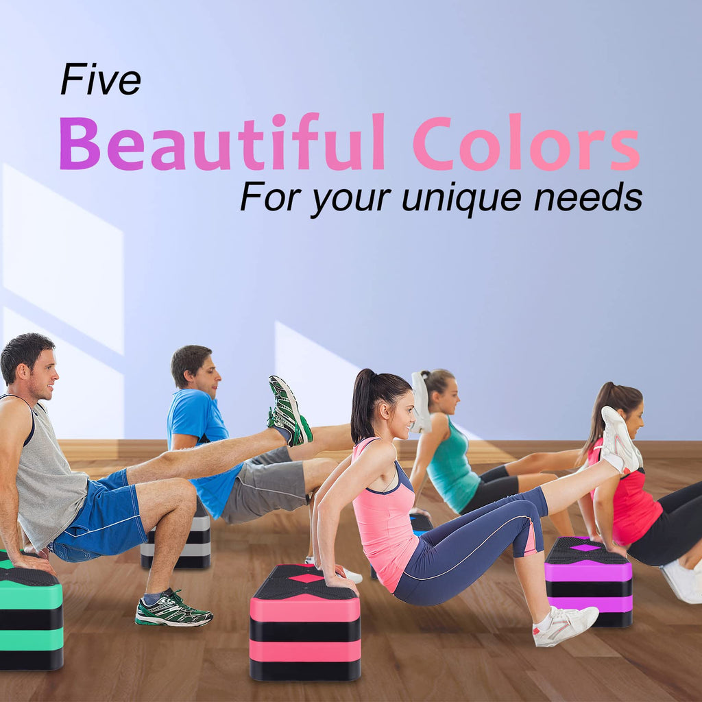 Adjustable Aerobic Stepper Step Platform I600