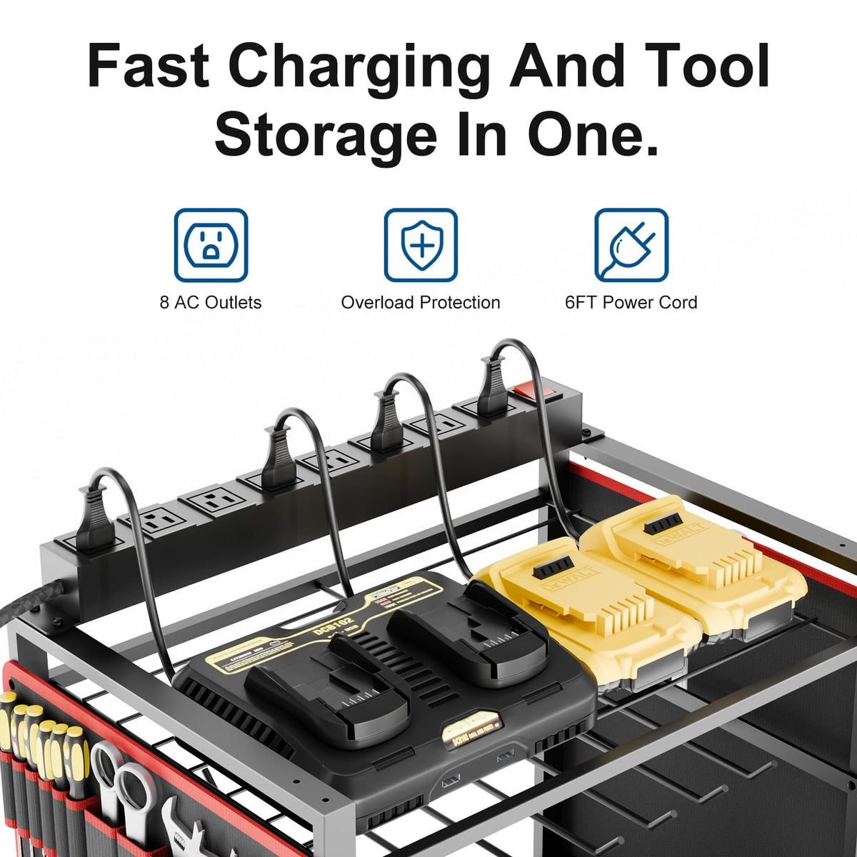Rolling Tool Organizer Cart X3996