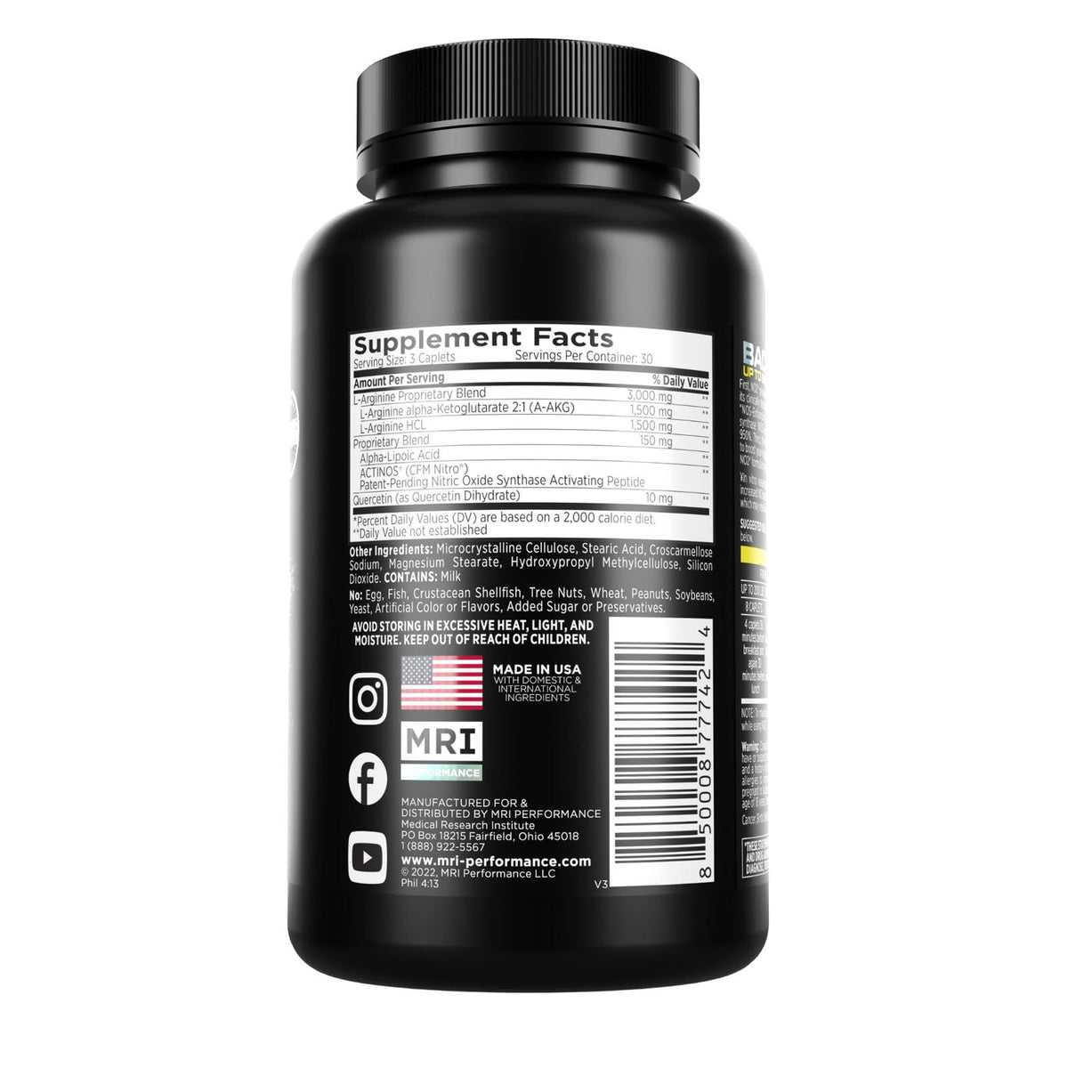 L-Arginine & AAKG 90 Caplets 2 Pack J123086