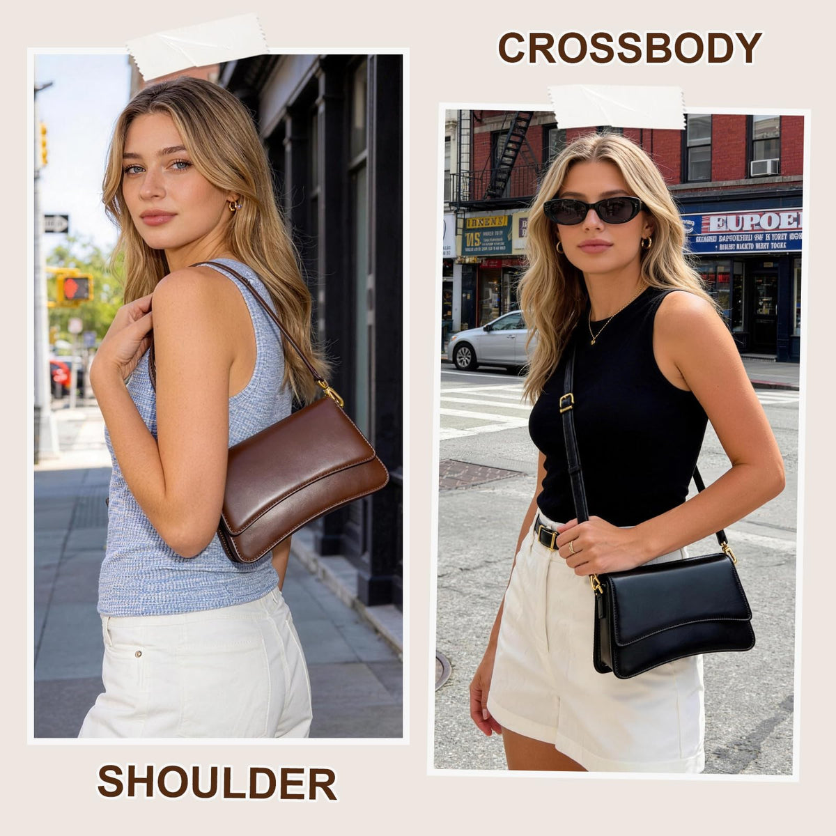 Genuine Leather Crossbody Bag G84136