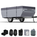 14'-16' 7 Layers Waterproof Anti-UV Ripstop Pop up Camper Cover J79513