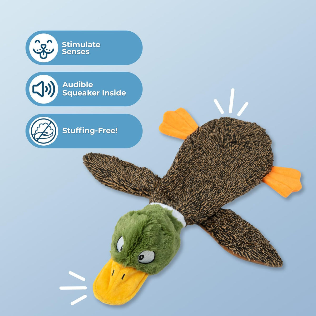 Stuffless Dog Toy L56151