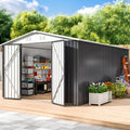 10x14 FT Outdoor Storage Shed H10153