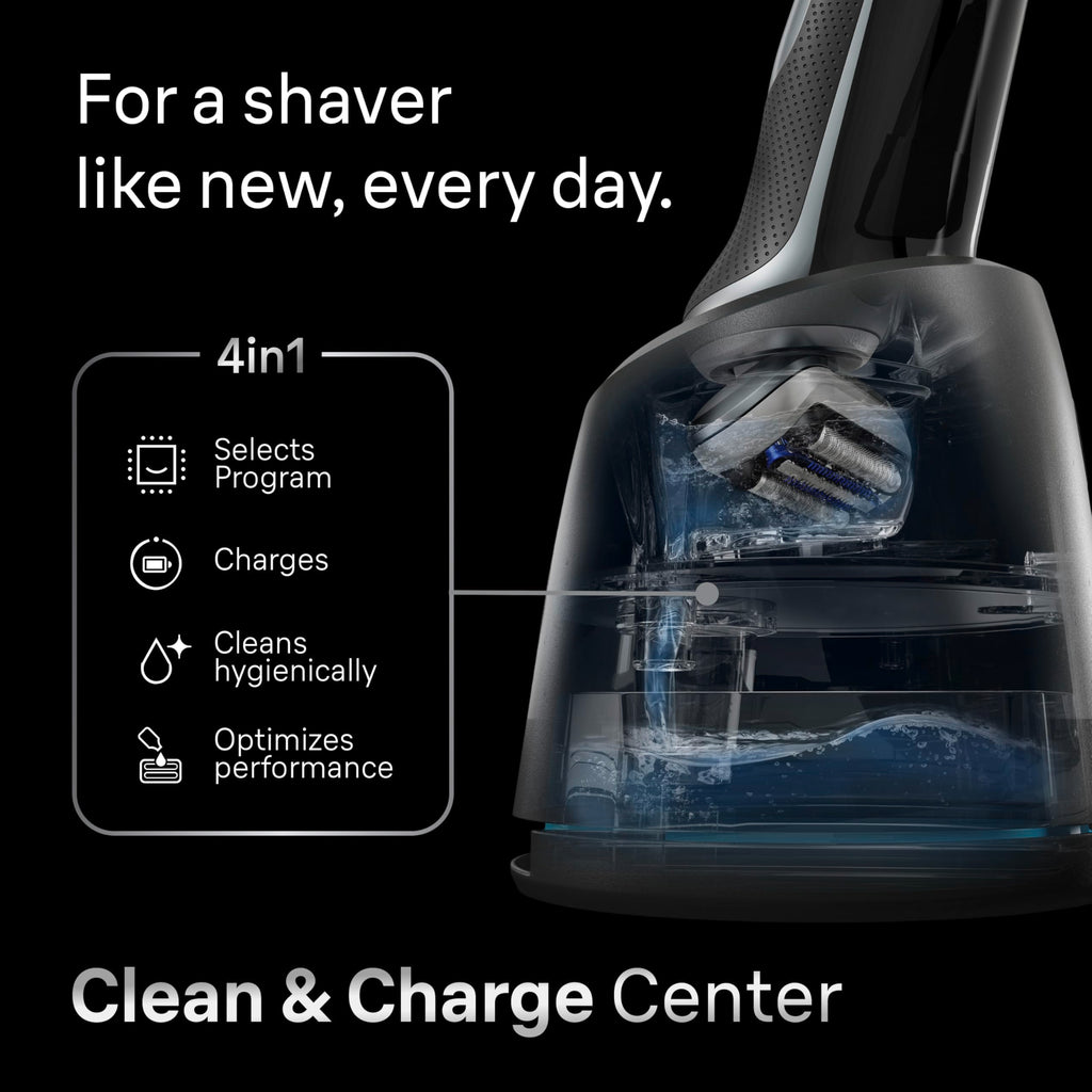 Electric Wet & Dry Foil Shaver with Travel Case W2320