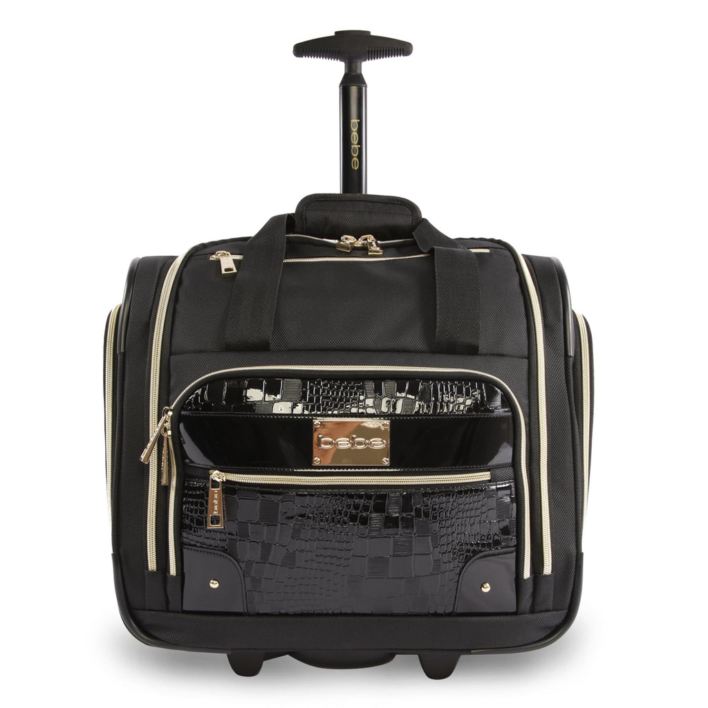 Croc Black Wheeled Under The Seat Carry On Bag H530742