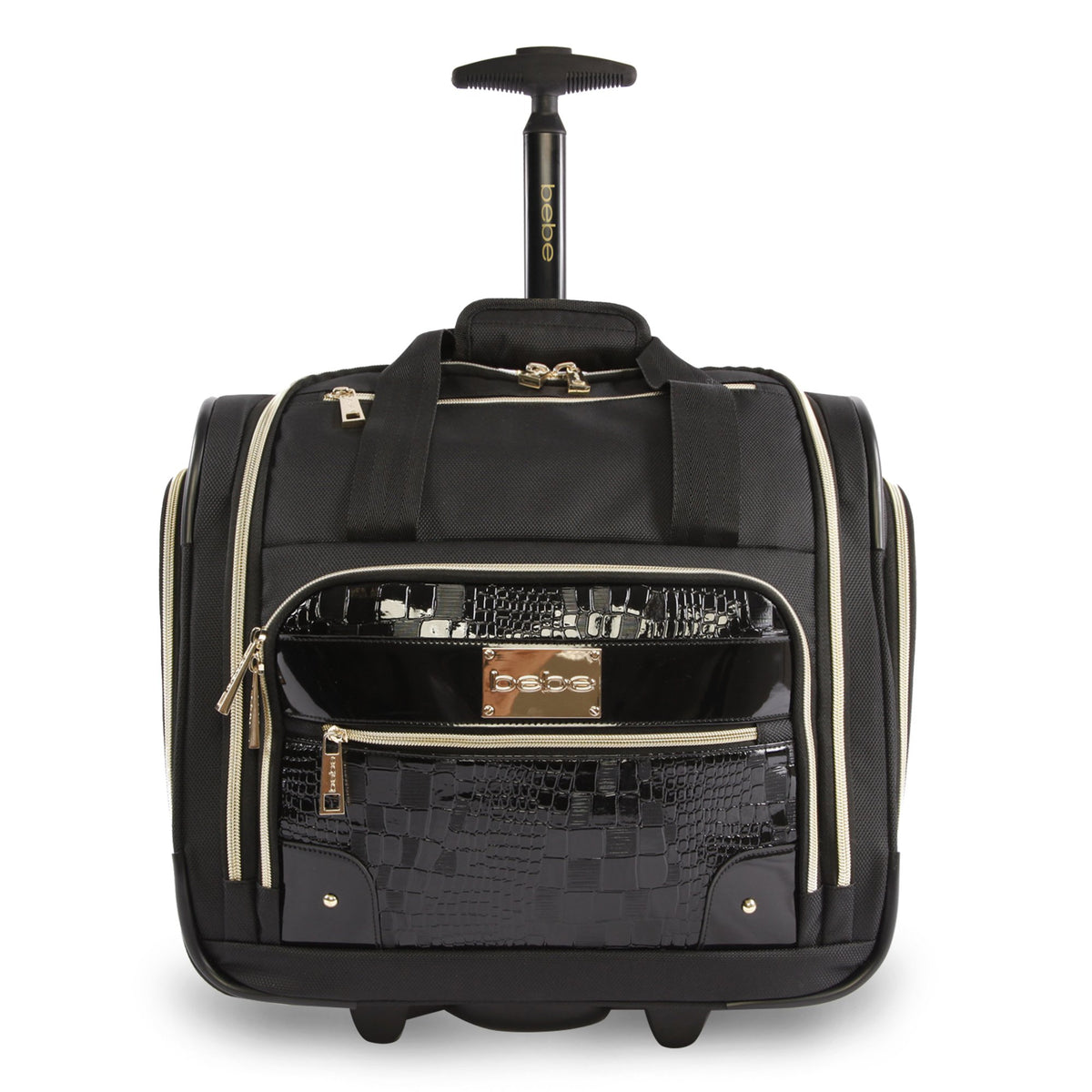 Croc Black Wheeled Under The Seat Carry On Bag H530742