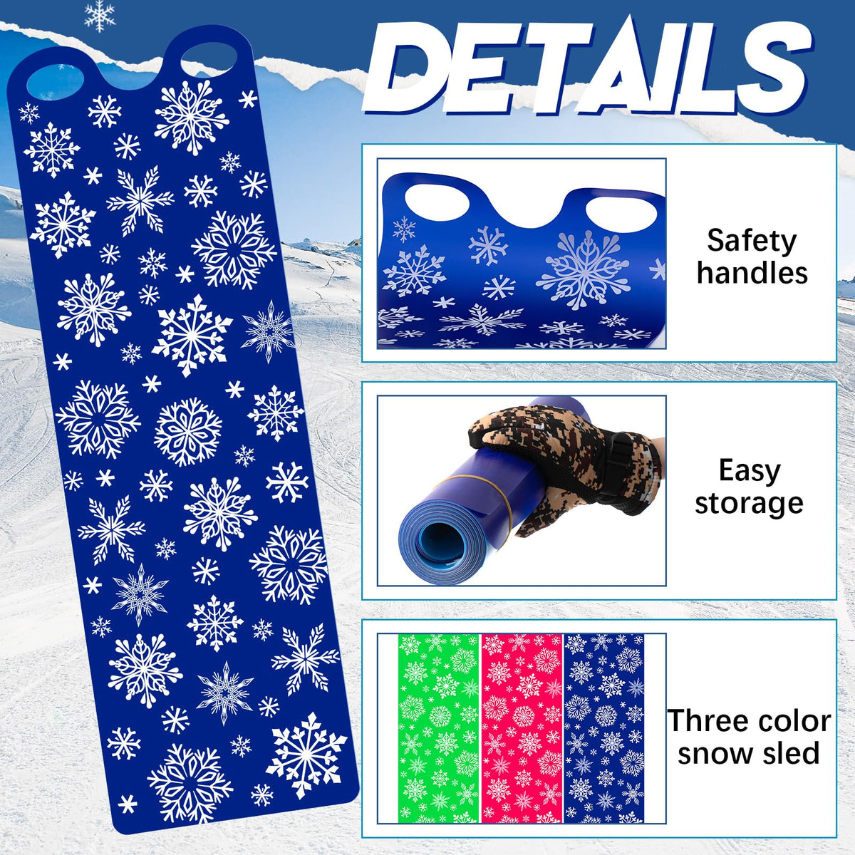 54" Snow Sled G231137