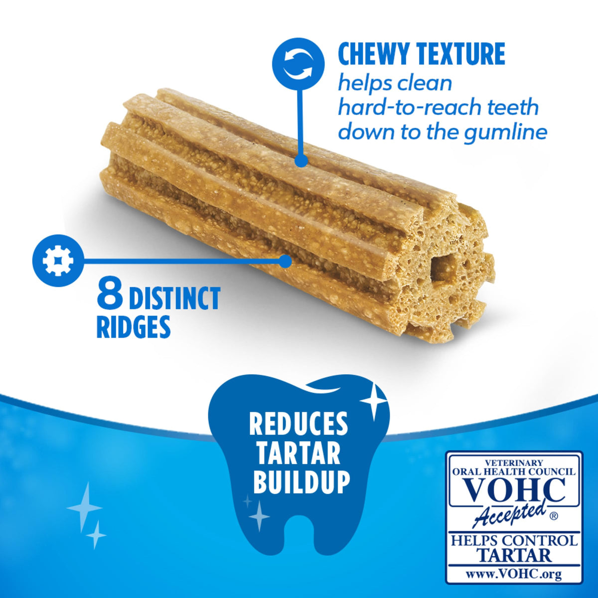 Daily Dental Chews for Large Dogs, 18 ct K47568