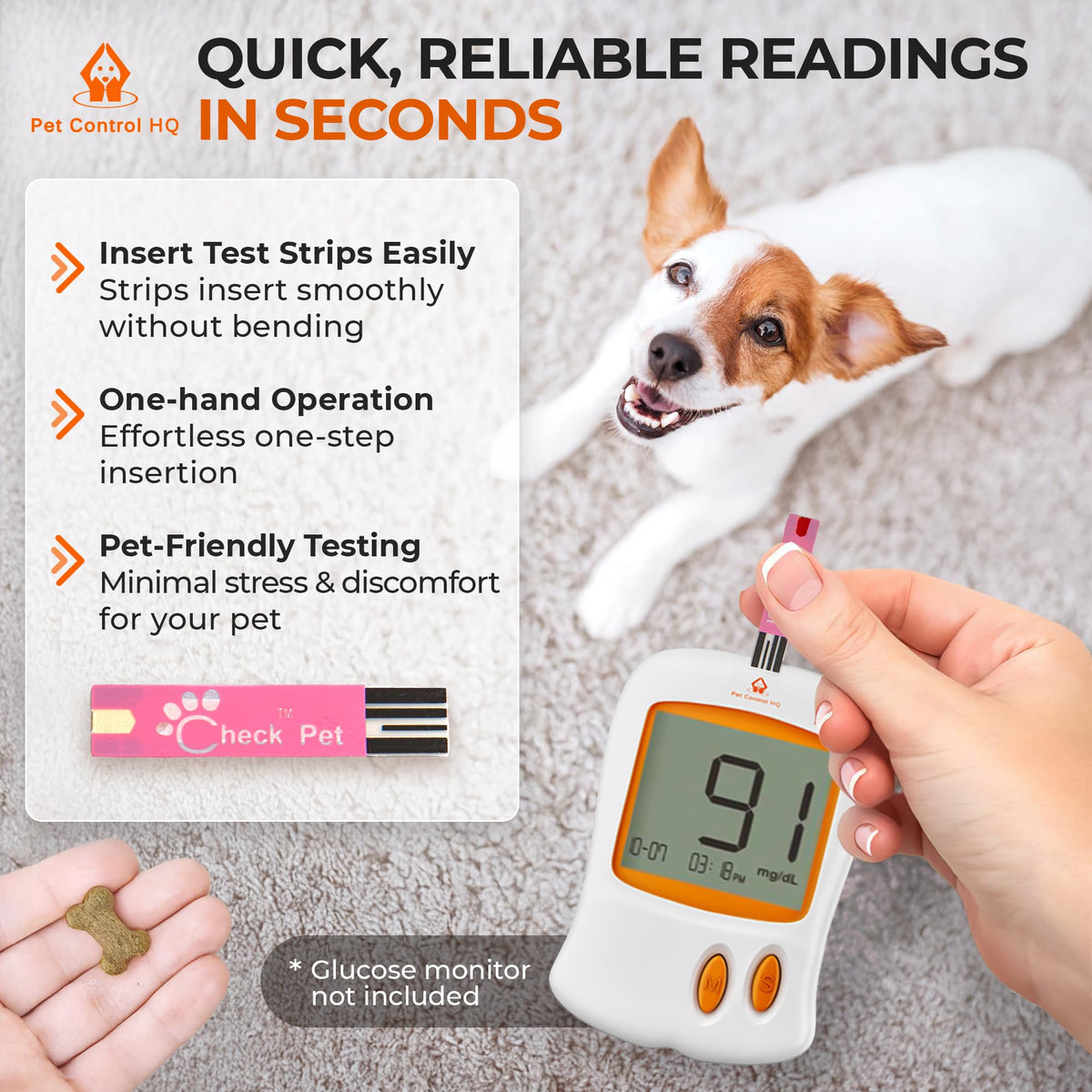 50 Test Strips Glucose Monitor B813001