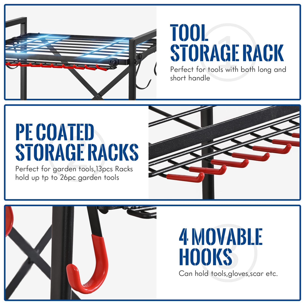 Rolling Garden Tool Organizer O2776