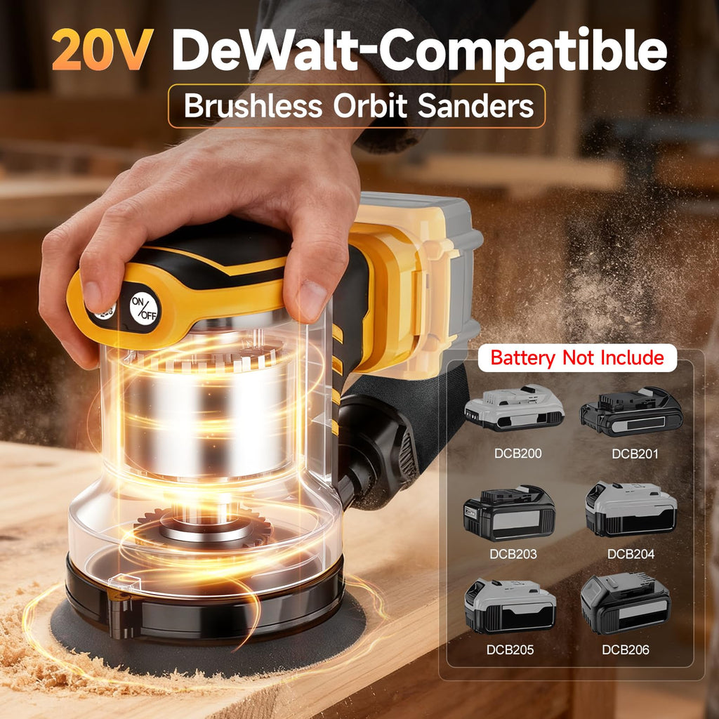 Cordless Random Orbital Sander F888