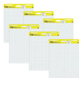 Super Sticky Easel Pad 25-Inch x 30-Inch White with Grid 30 Sheets/Pad N4259