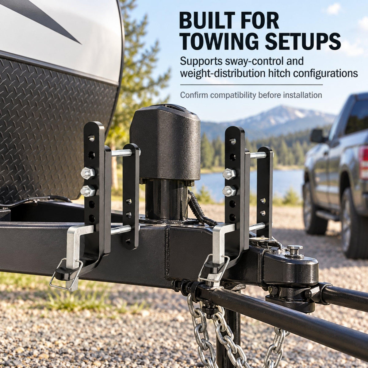 Trailer Sway Control Brackets, 2-Pack Y62792