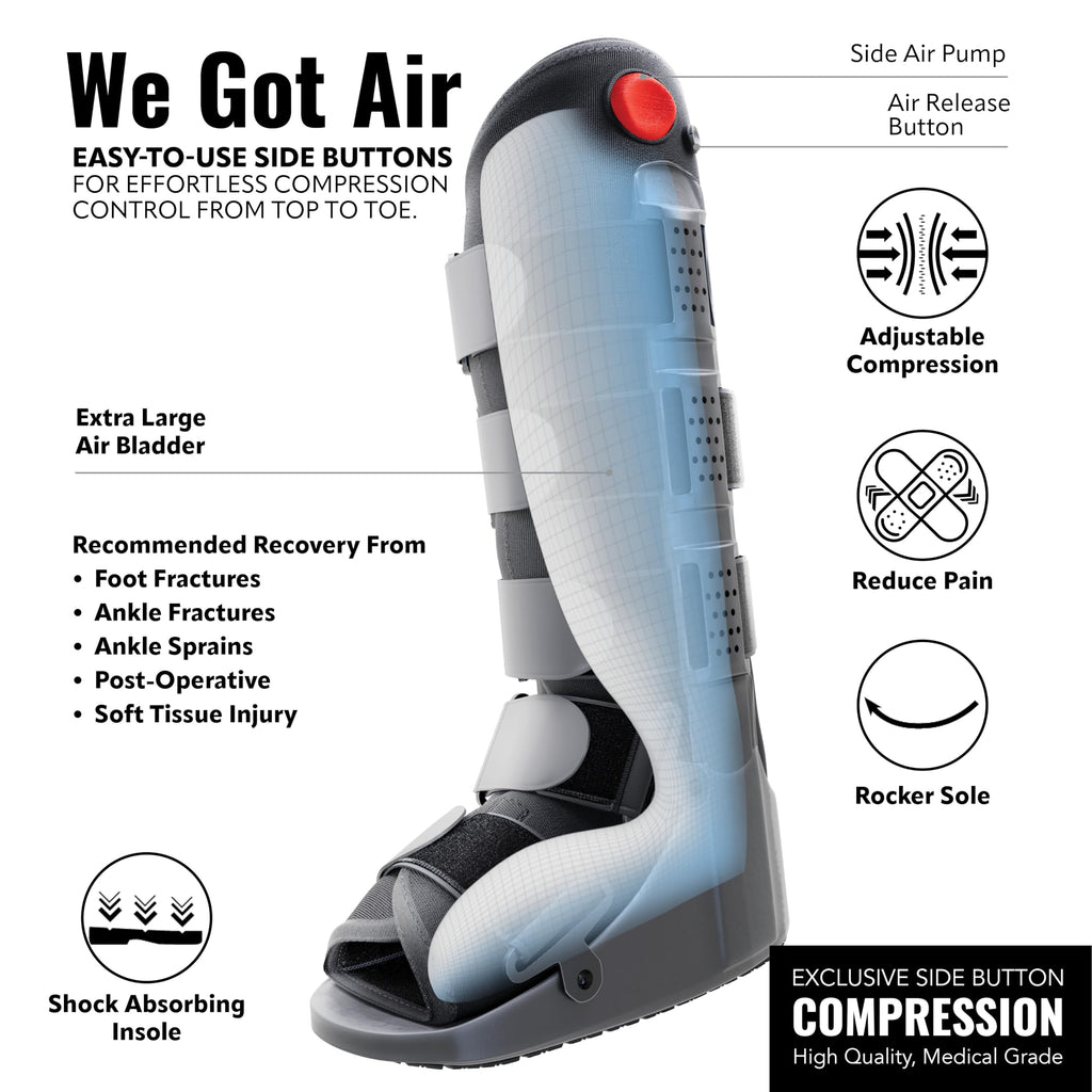 Fracture Boot Ankle Brace Large G729