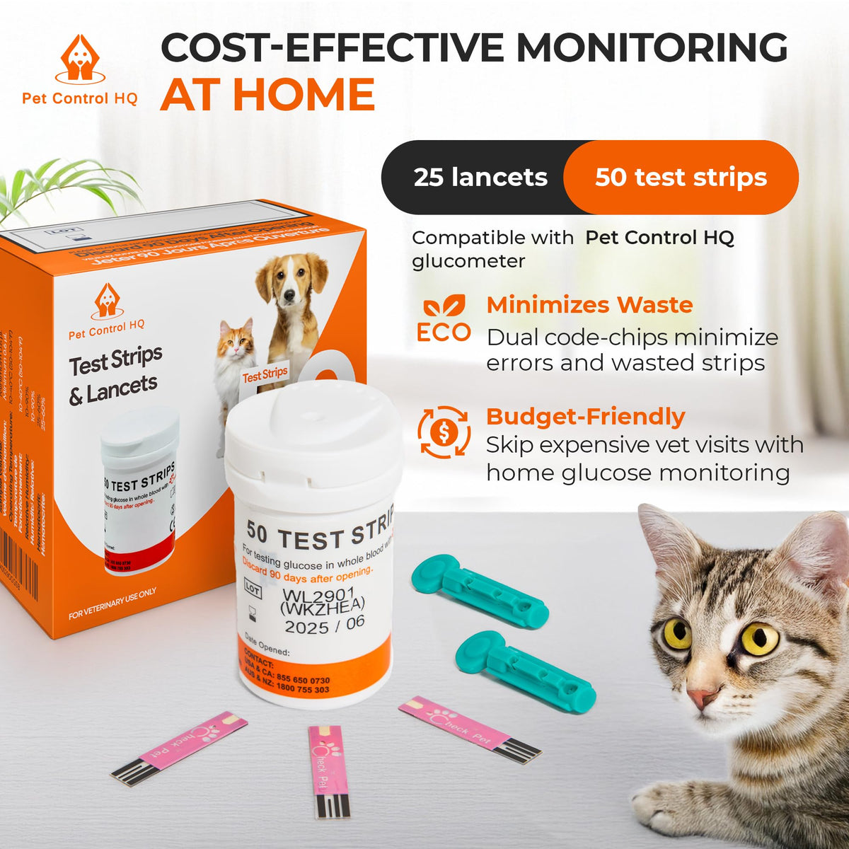 50 Test Strips Glucose Monitor B813001
