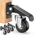 Heavy Duty Retractable Casters 700 lbs 4 Casters W37517