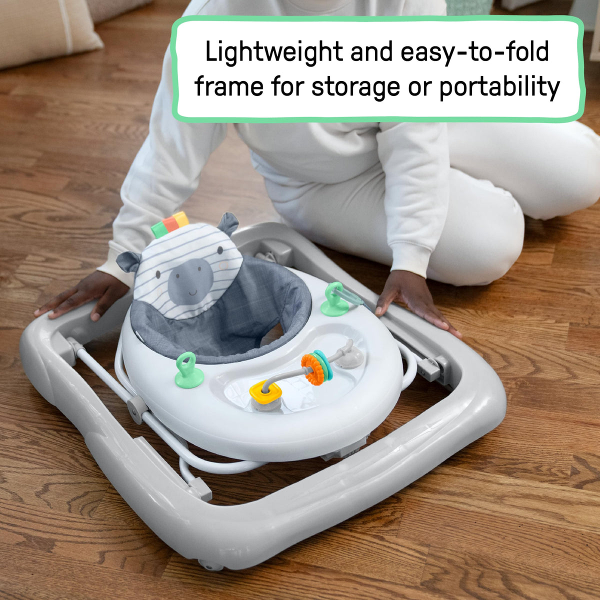 Baby Walker with 3 Adjustable Heights P49675