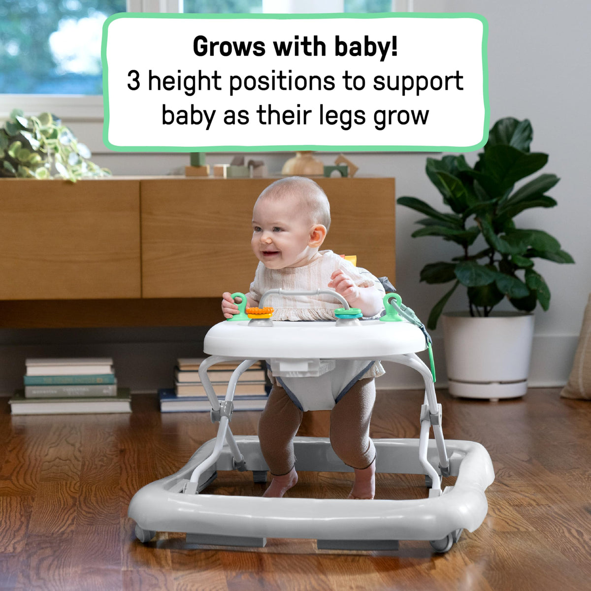 Baby Walker with 3 Adjustable Heights P49675