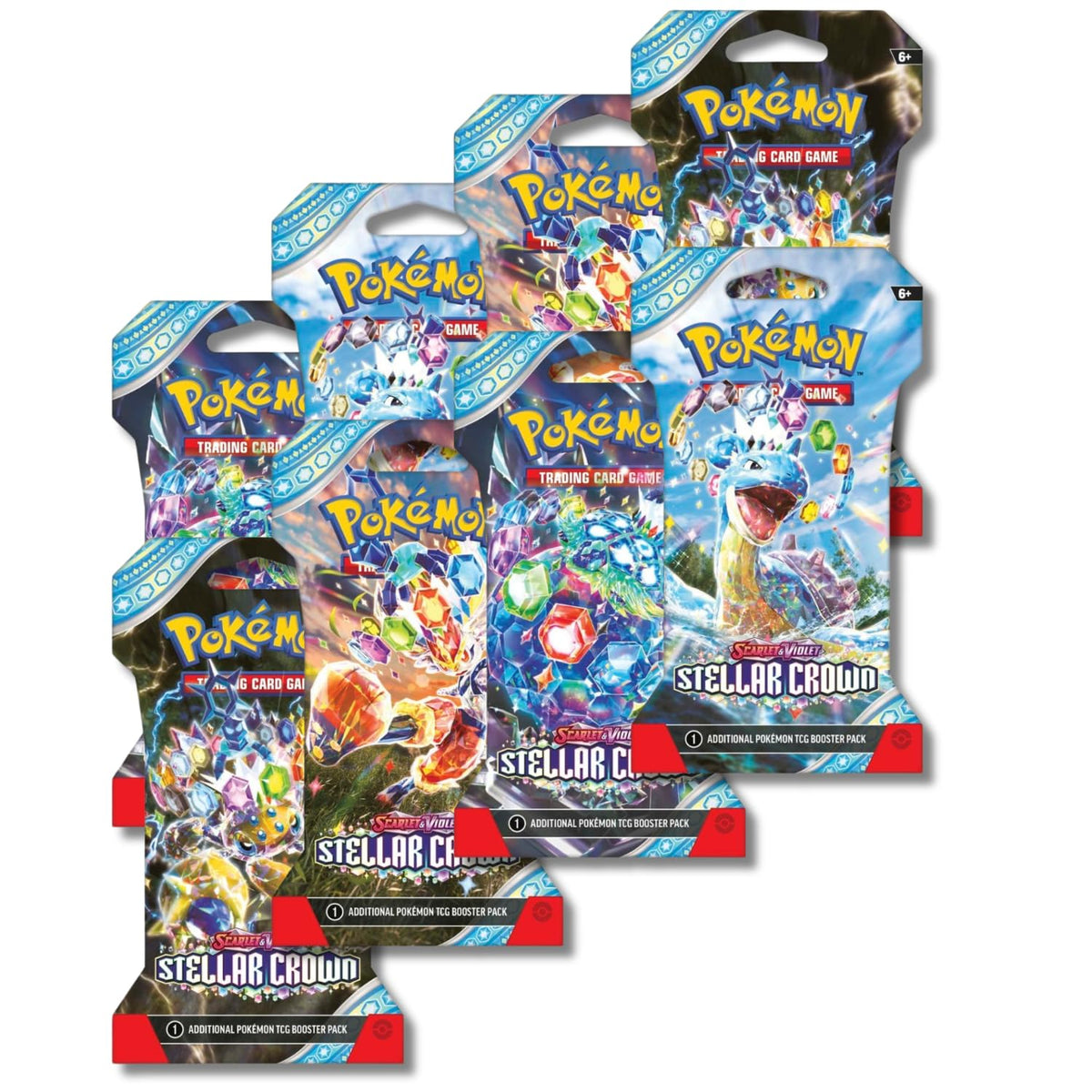 Pokemon TCG 8 Boosters Packs (80 Cards) K44082