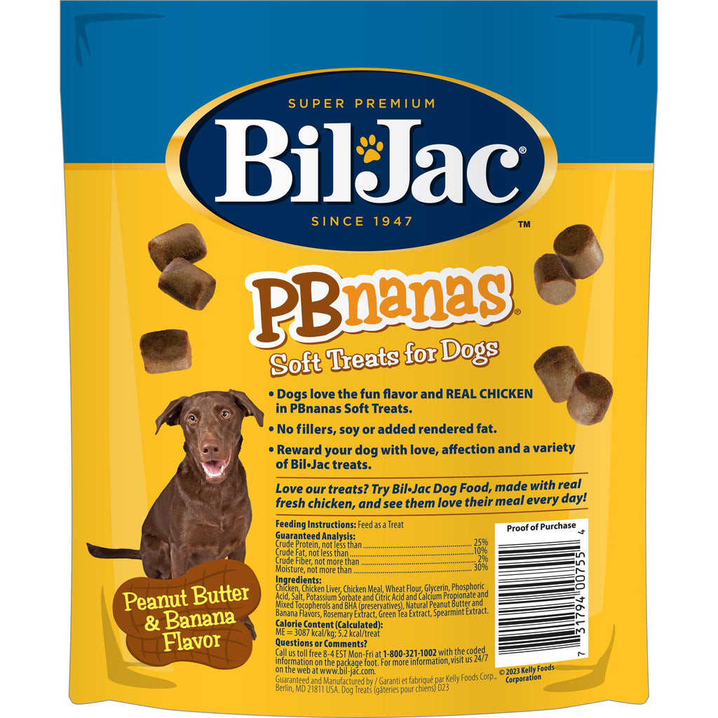 Soft Dog Treats with PB & Banana Flavor 4 oz L5253