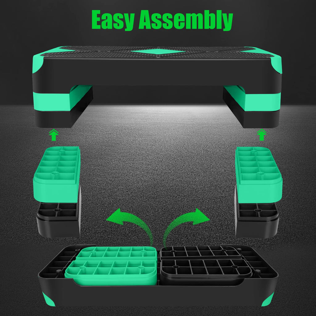 Adjustable Aerobic Stepper Step Platform I600