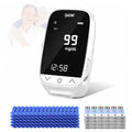 Blood Glucose Monitor Kit with 100 Strips and 100 Lancets B871