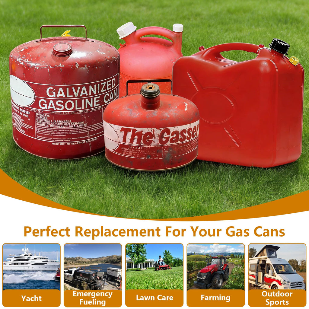 Gas Can Spout with Rubber Stopper P283