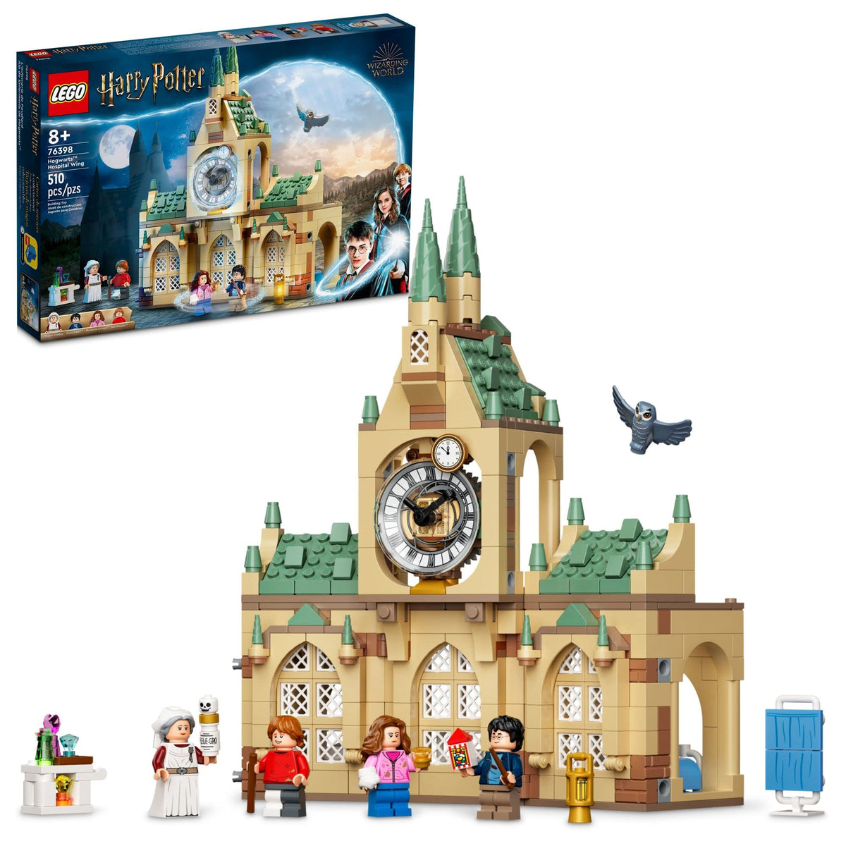 Building Toy Castle Kit with Clock Tower D20684