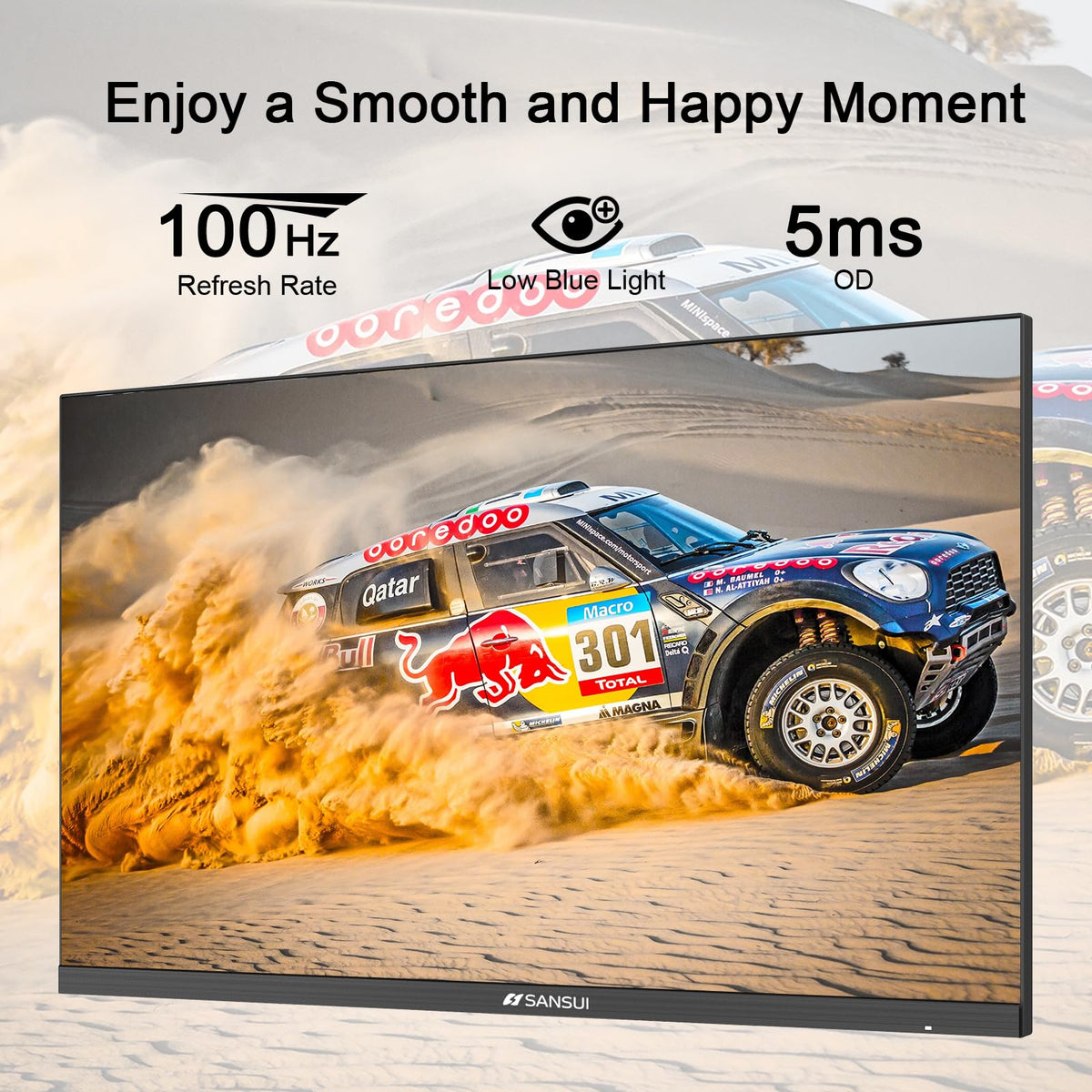24 Inch 100Hz FHD Computer Monitor N618