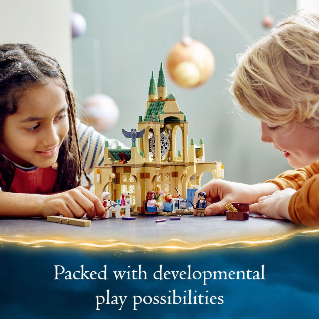Building Toy Castle Kit with Clock Tower D20684