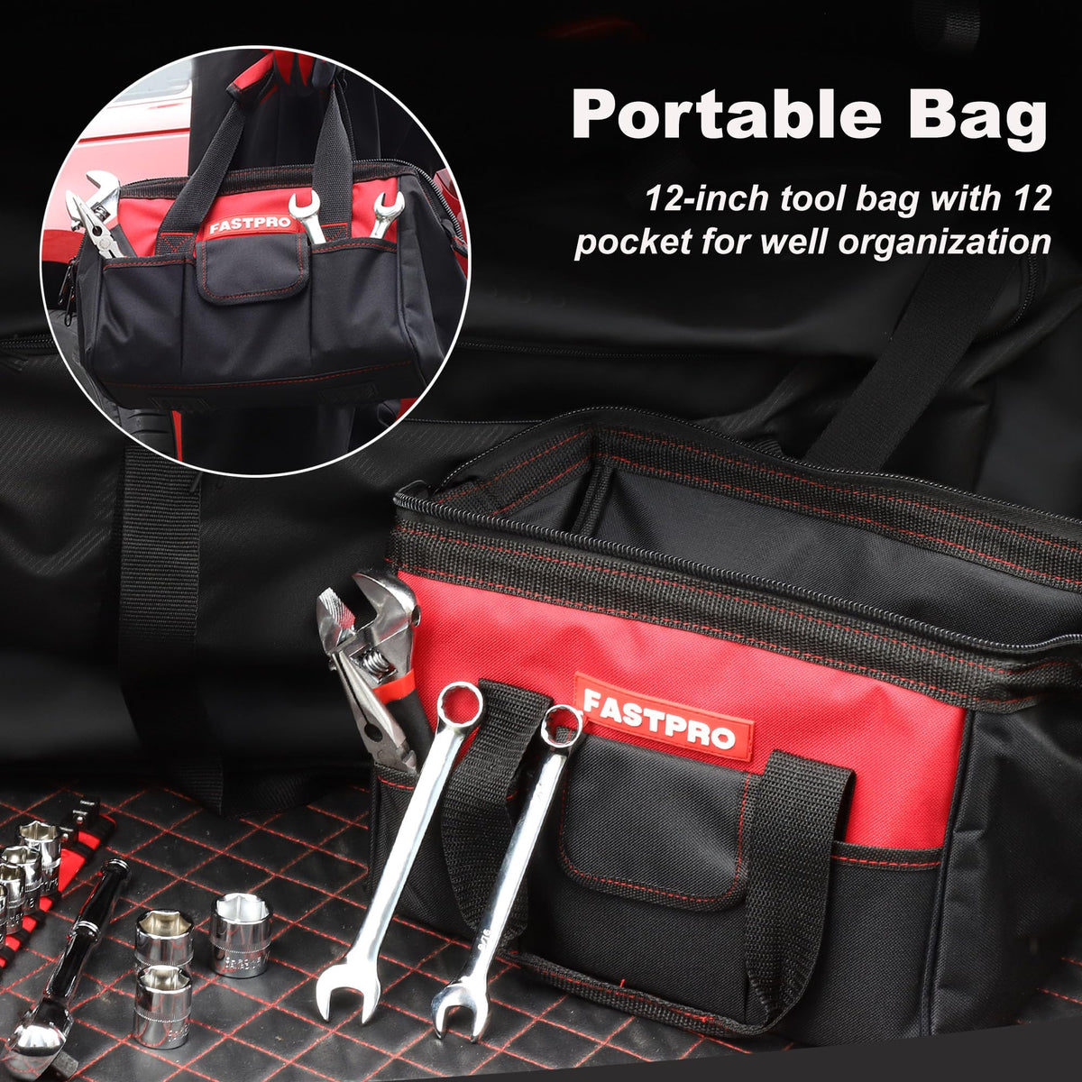 236-Piece Home Repairing Tool Set with Tool Bag N19071