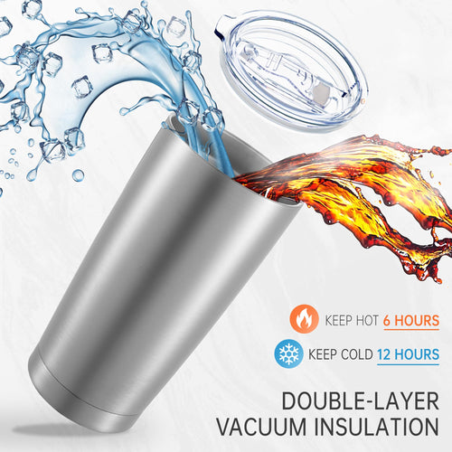 20 oz Stainless Steel Insulated Tumbler with Lid R275