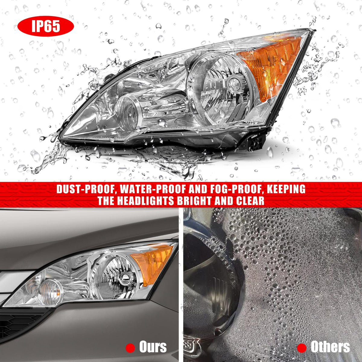 Honda Cr-V Halogen Headlight N769