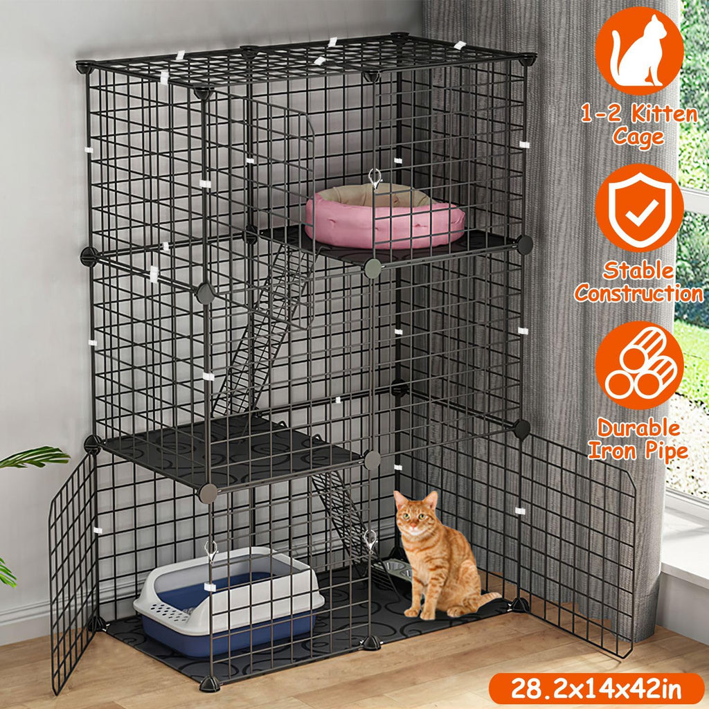3-Tier Cat Cage E59486