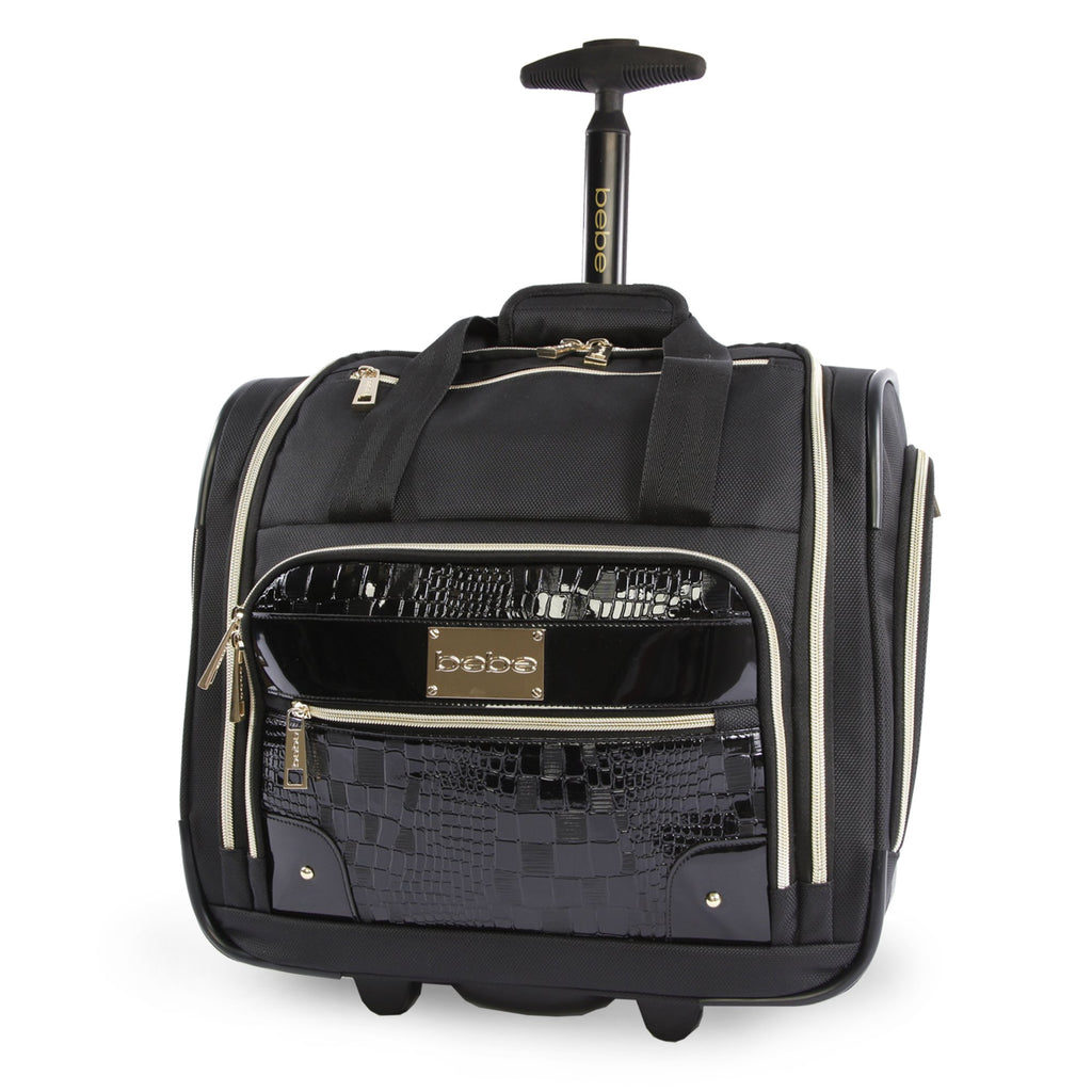 Croc Black Wheeled Under The Seat Carry On Bag H530742