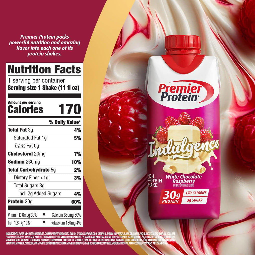 White Chocolate Raspberry Protein Shake 12 Pack V193454