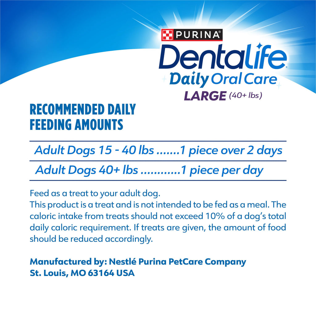 Daily Dental Chews for Large Dogs, 18 ct K47568