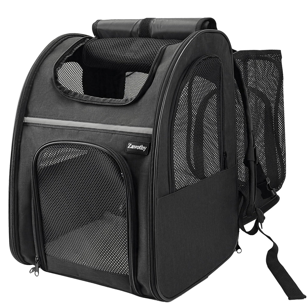 Expandable Airline Approved Cat Backpack Carrier with Breathable Mesh B184353