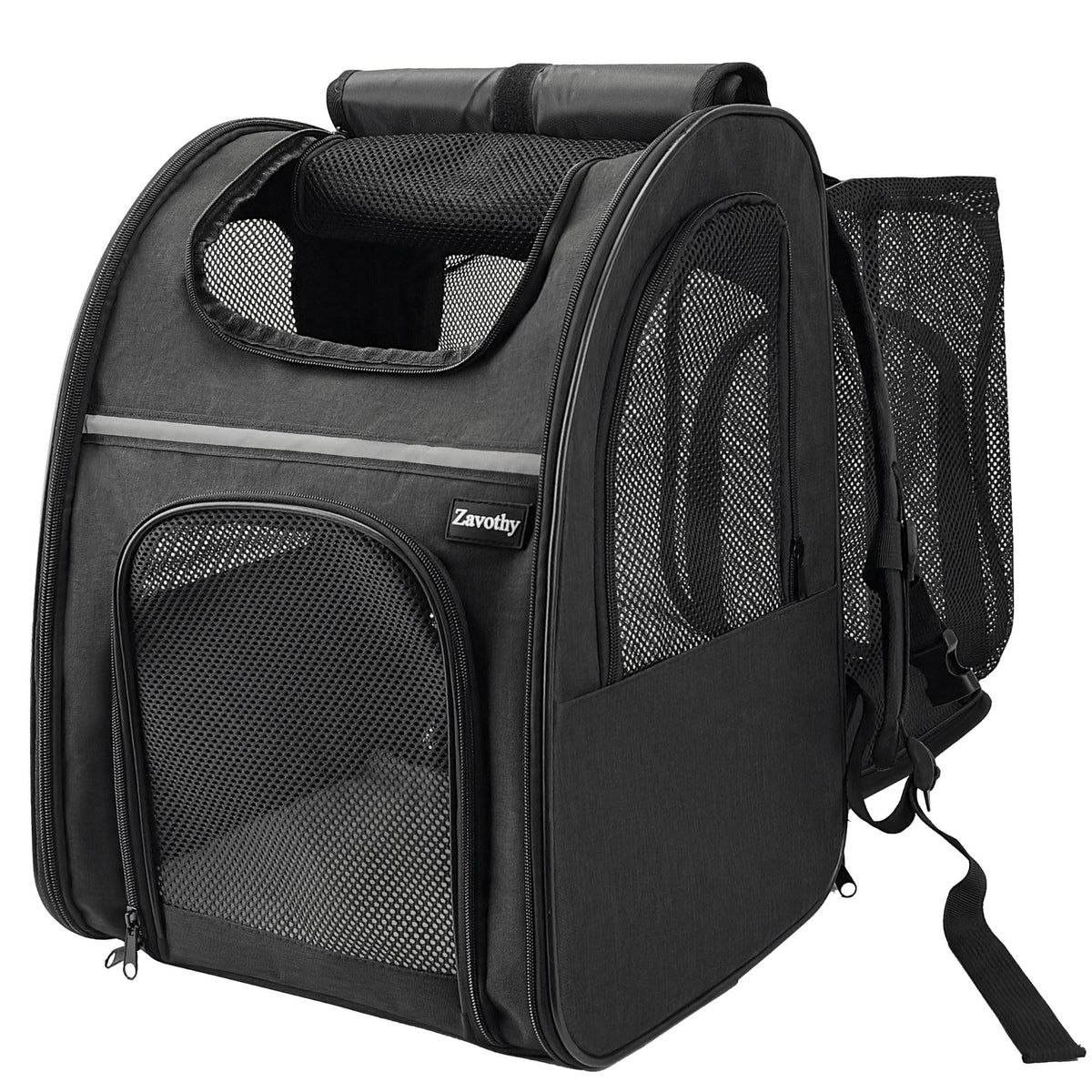 Expandable Airline Approved Cat Backpack Carrier with Breathable Mesh B184353