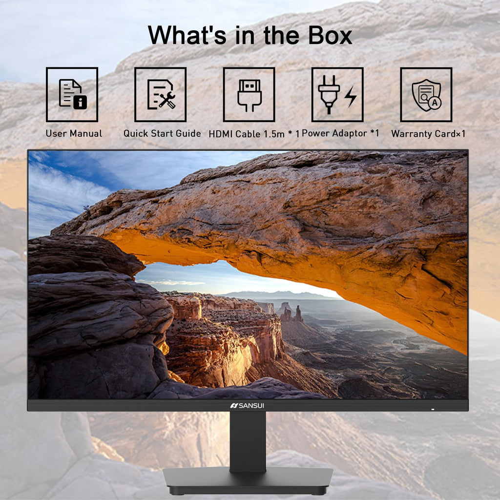24 Inch 100Hz FHD Computer Monitor N618