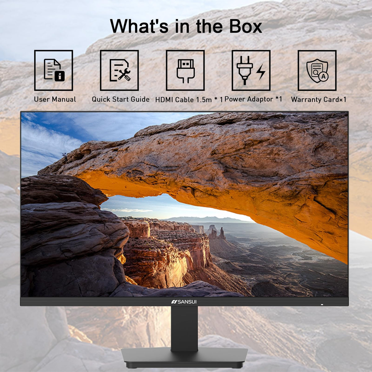 24 Inch 100Hz FHD Computer Monitor N618