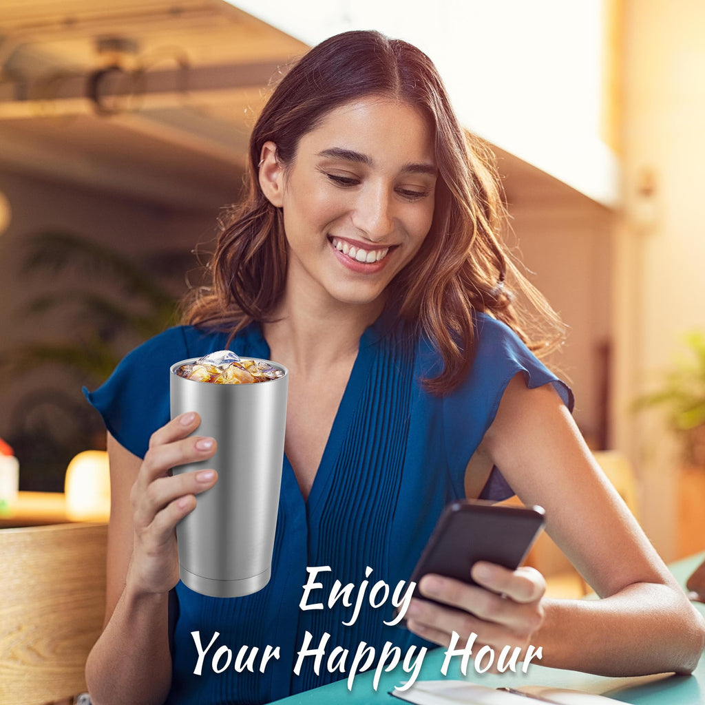 20 oz Stainless Steel Insulated Tumbler with Lid R275