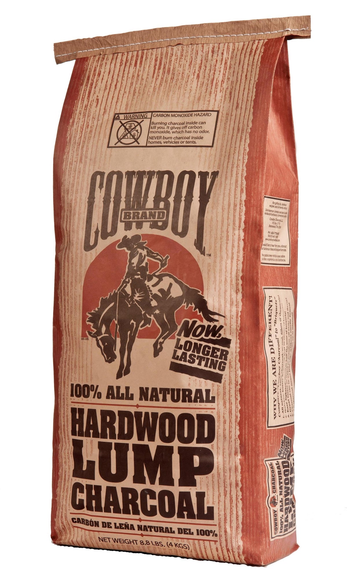 Hardwood Lump Charcoal, 8.8-Pound K73523